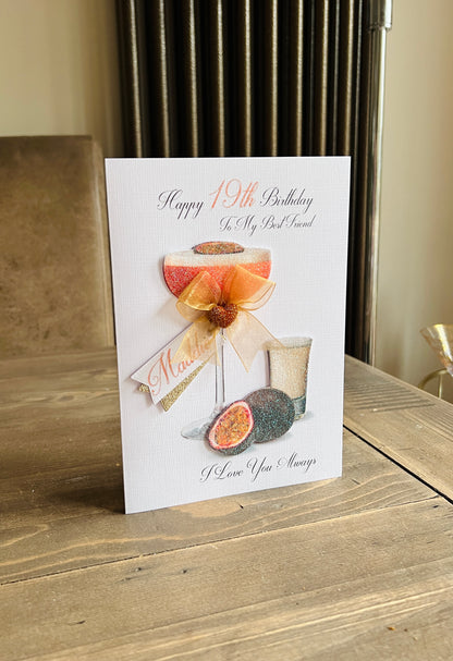 Pornstar Martini Cocktail Card