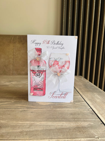 Pink Gin Card