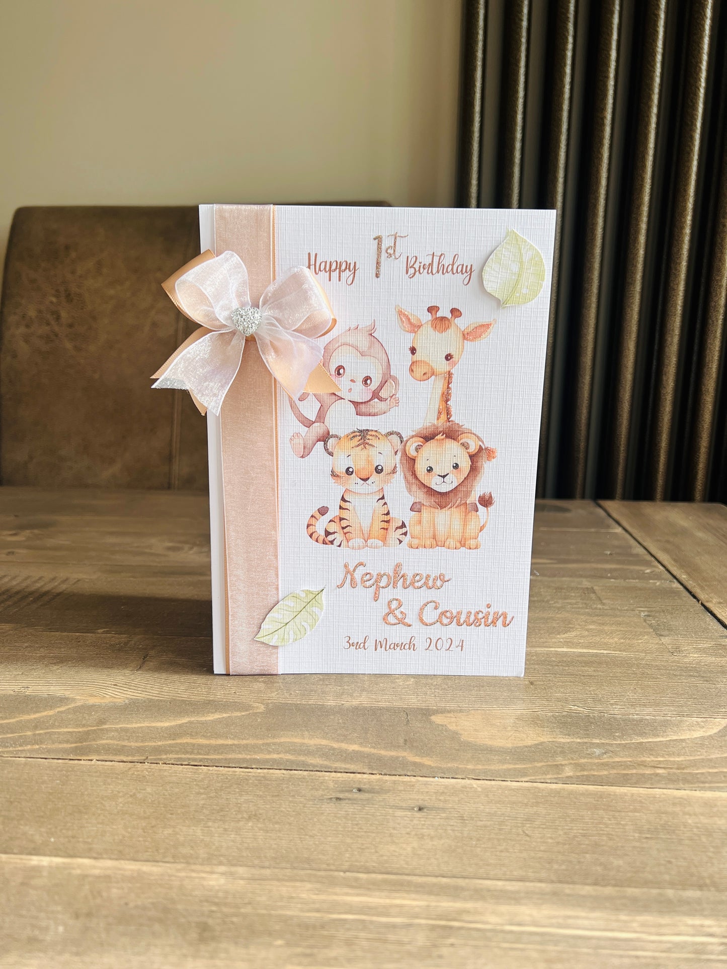 Jungle Animals Card