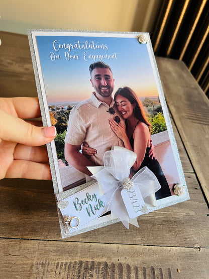 Engagement Full Photo Card