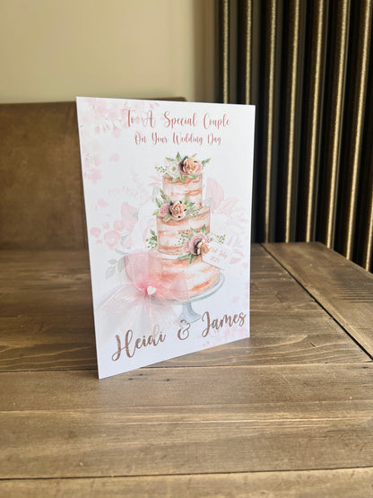 Wedding Cake Card