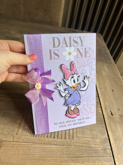 Daisy Duck Card