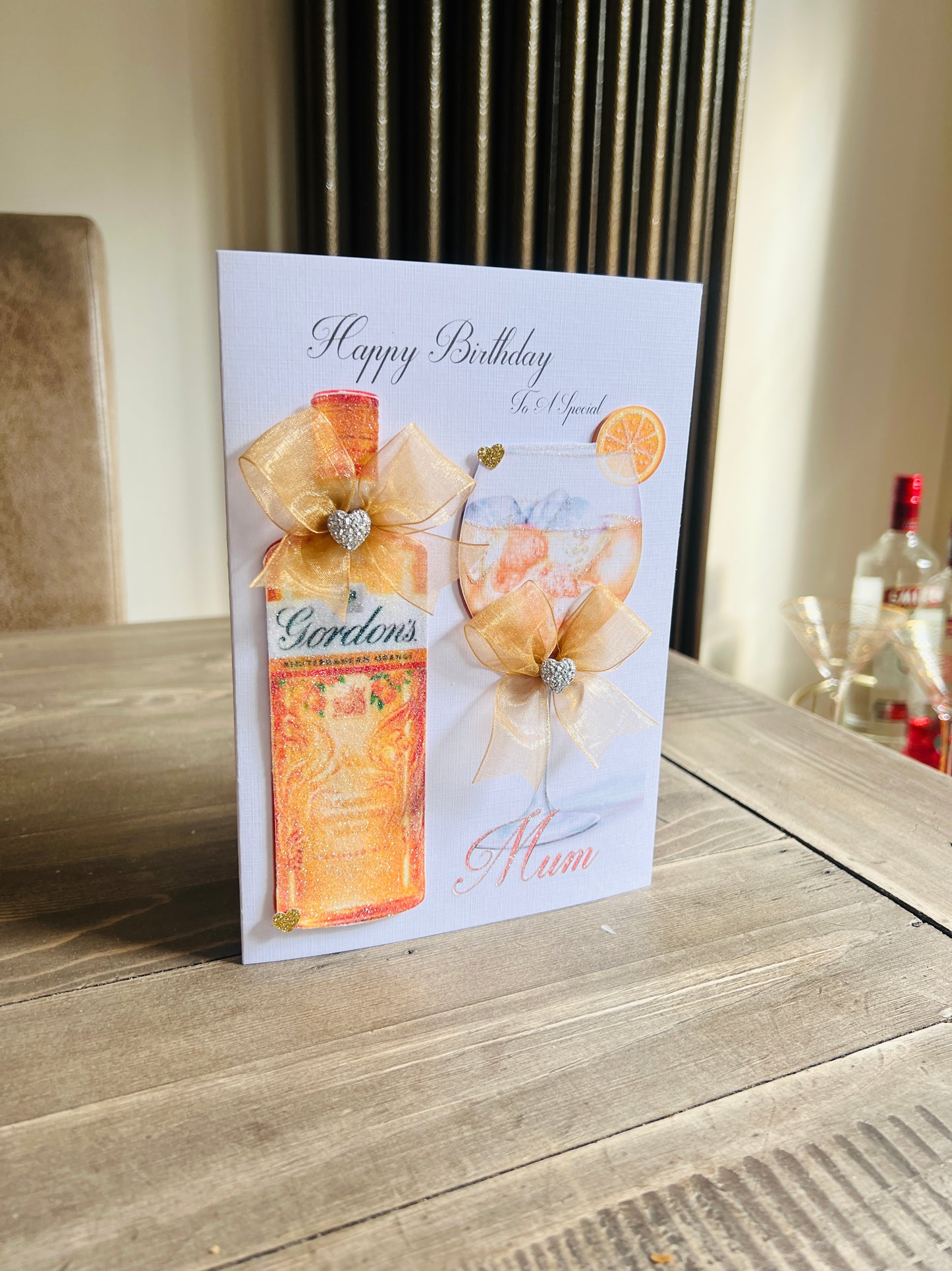 Orange Gin Card