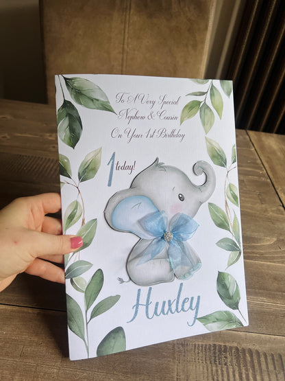 Baby Elephant Card