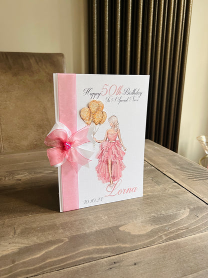 Ball Gown Outfit Card