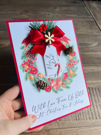 Christmas Wreath Card