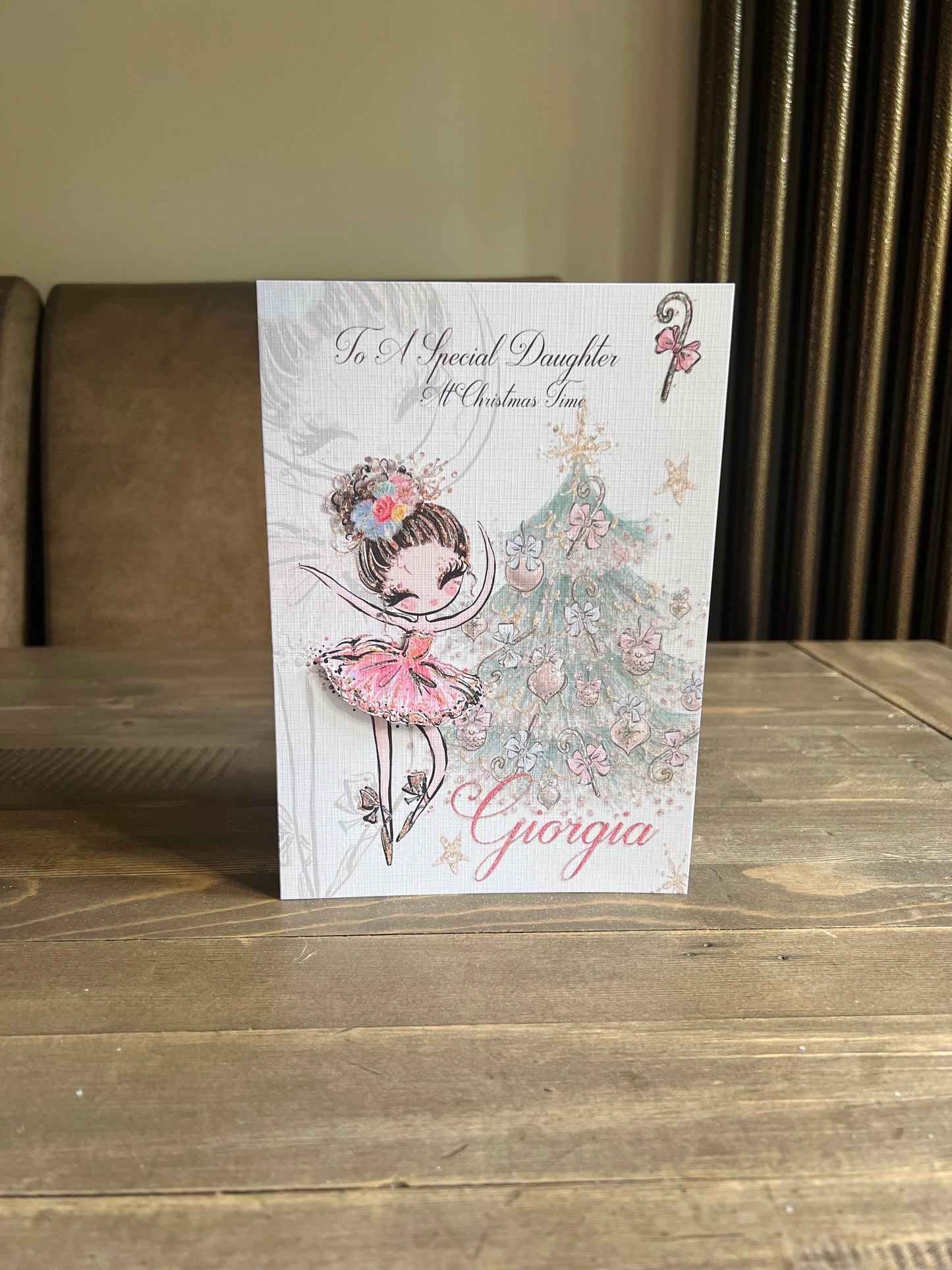 Christmas Ballerina Card