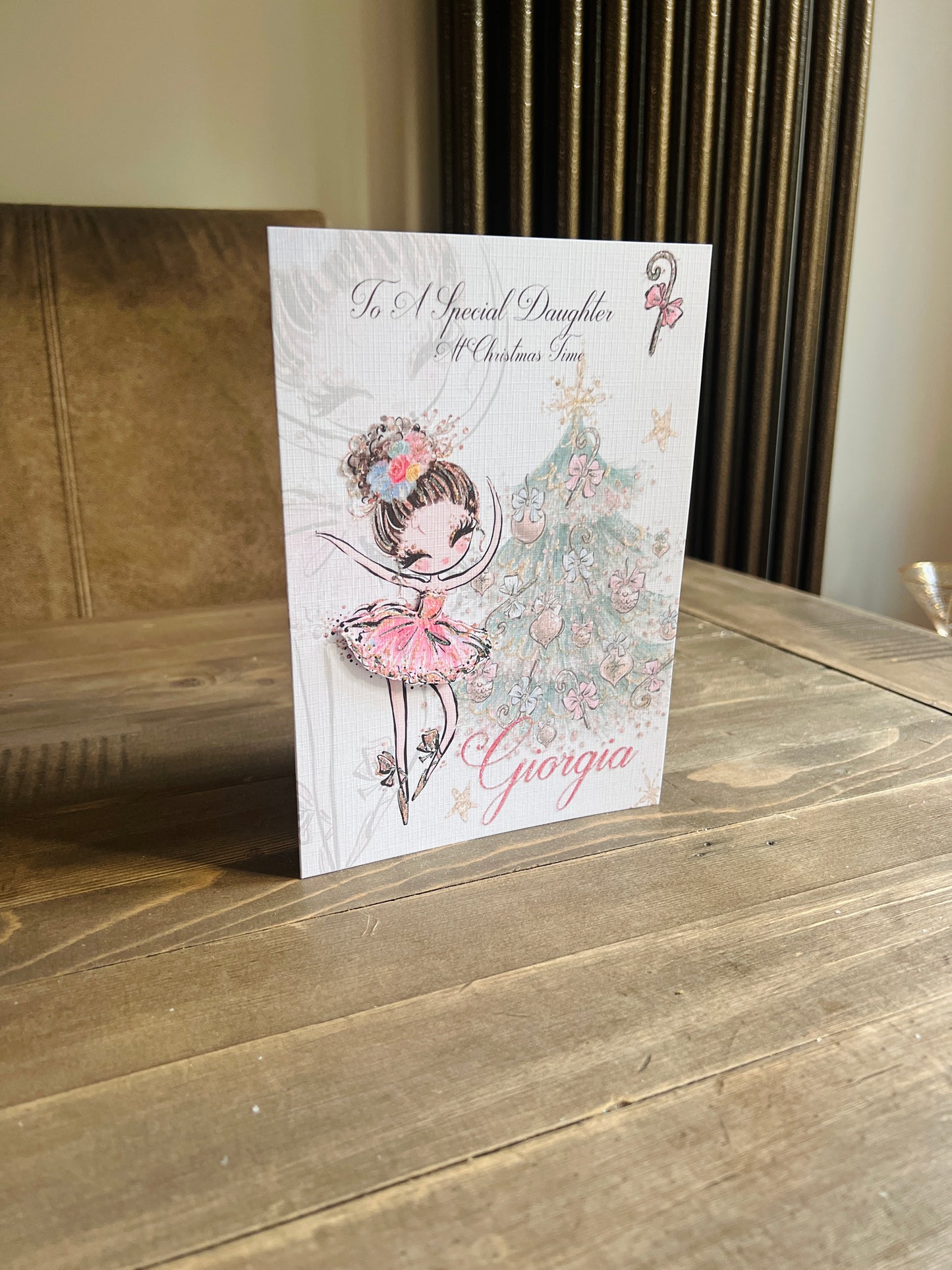 Christmas Ballerina Card