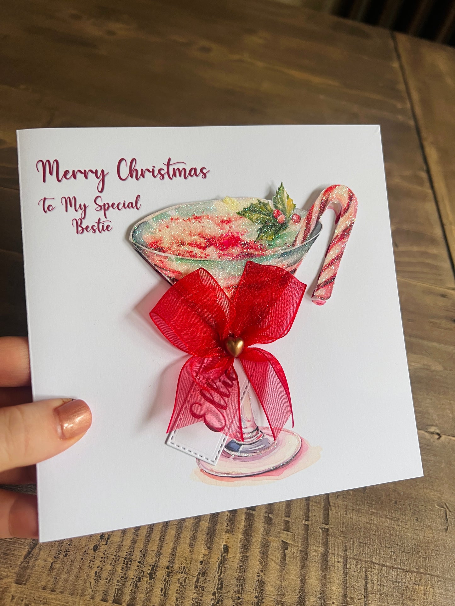 Christmas Cocktail #1 Card