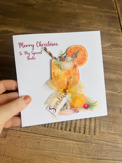 Christmas Cocktail #2 Card