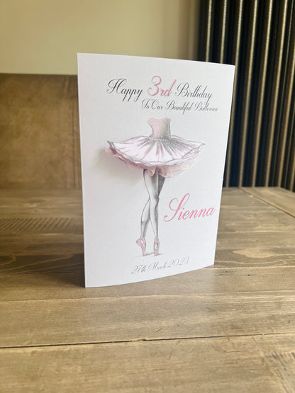 Ballerina Card