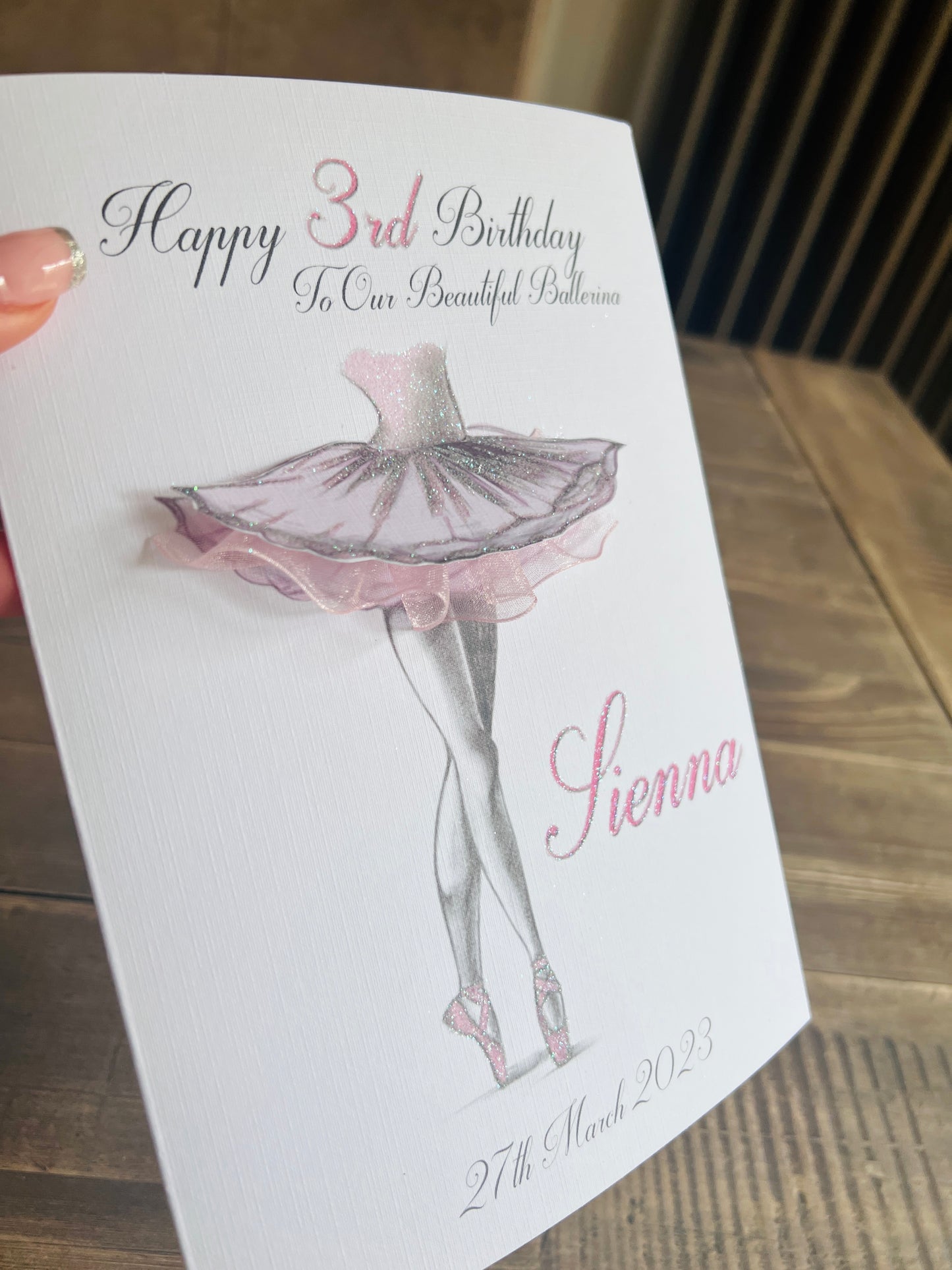 Ballerina Card