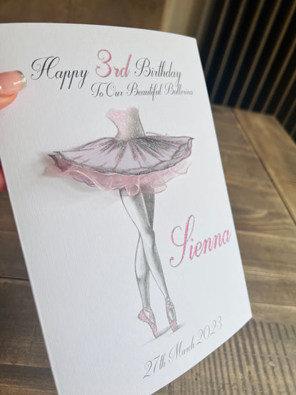 Ballerina Card