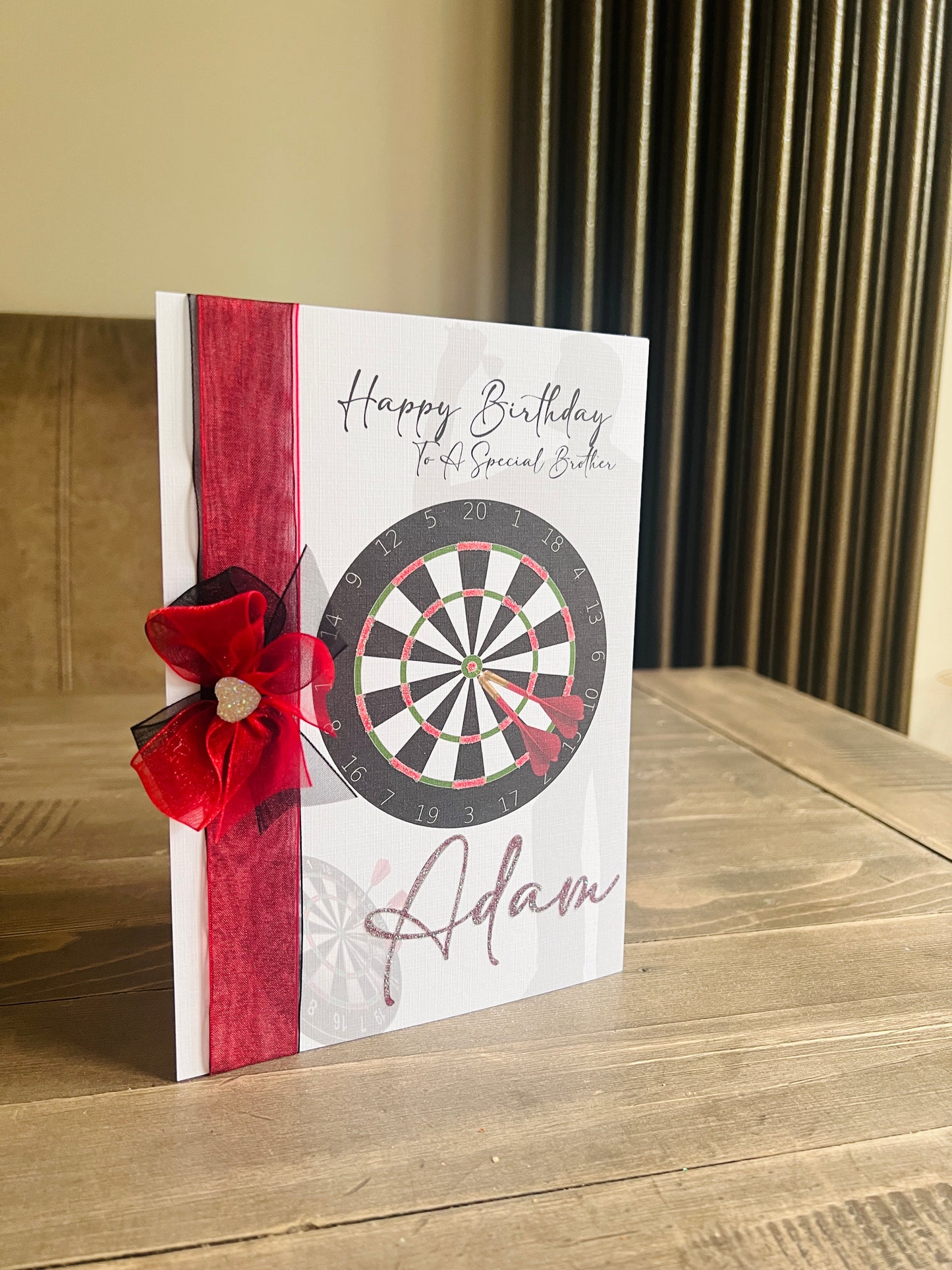 Dart Board Card