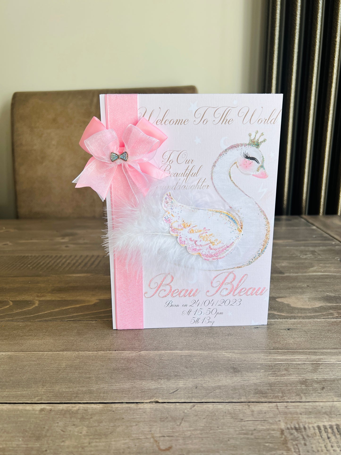 Baby Swan Card