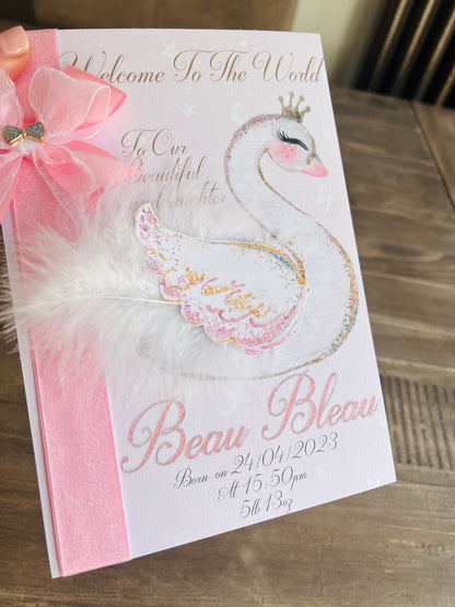 Baby Swan Card