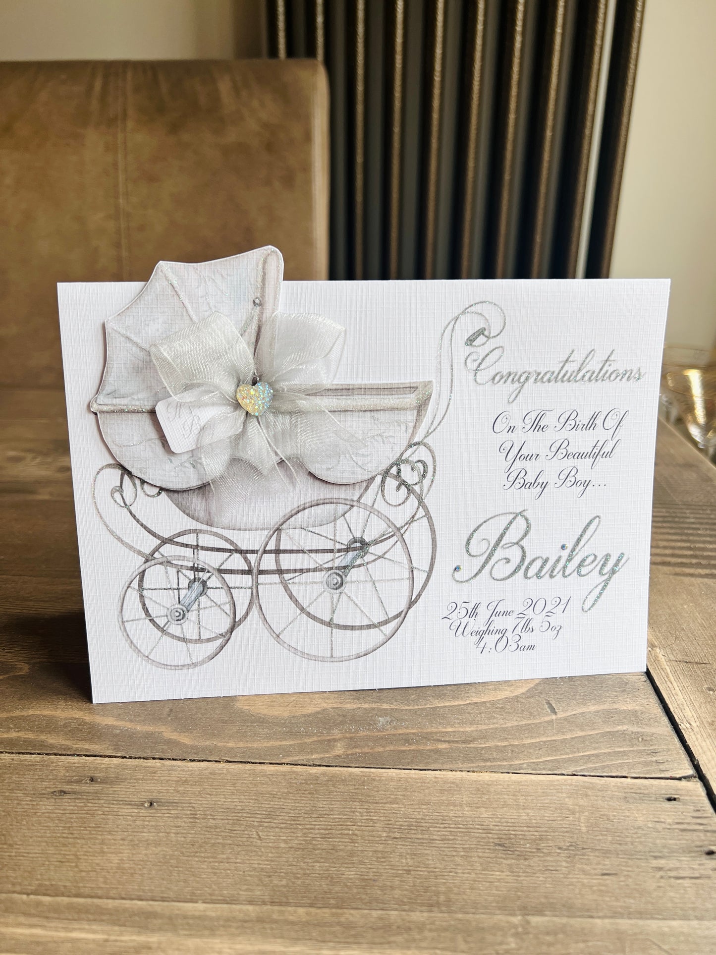 3D Pram Card