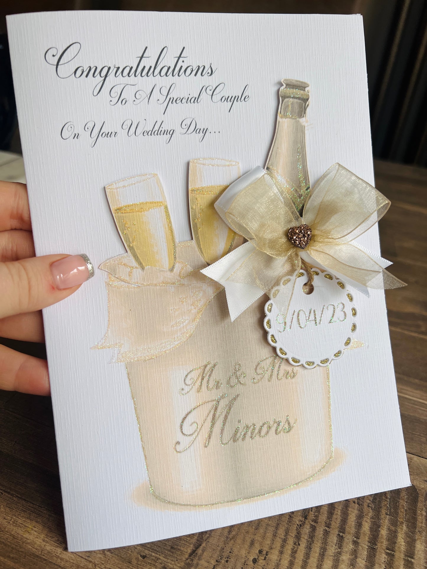 Wine Bucket Card